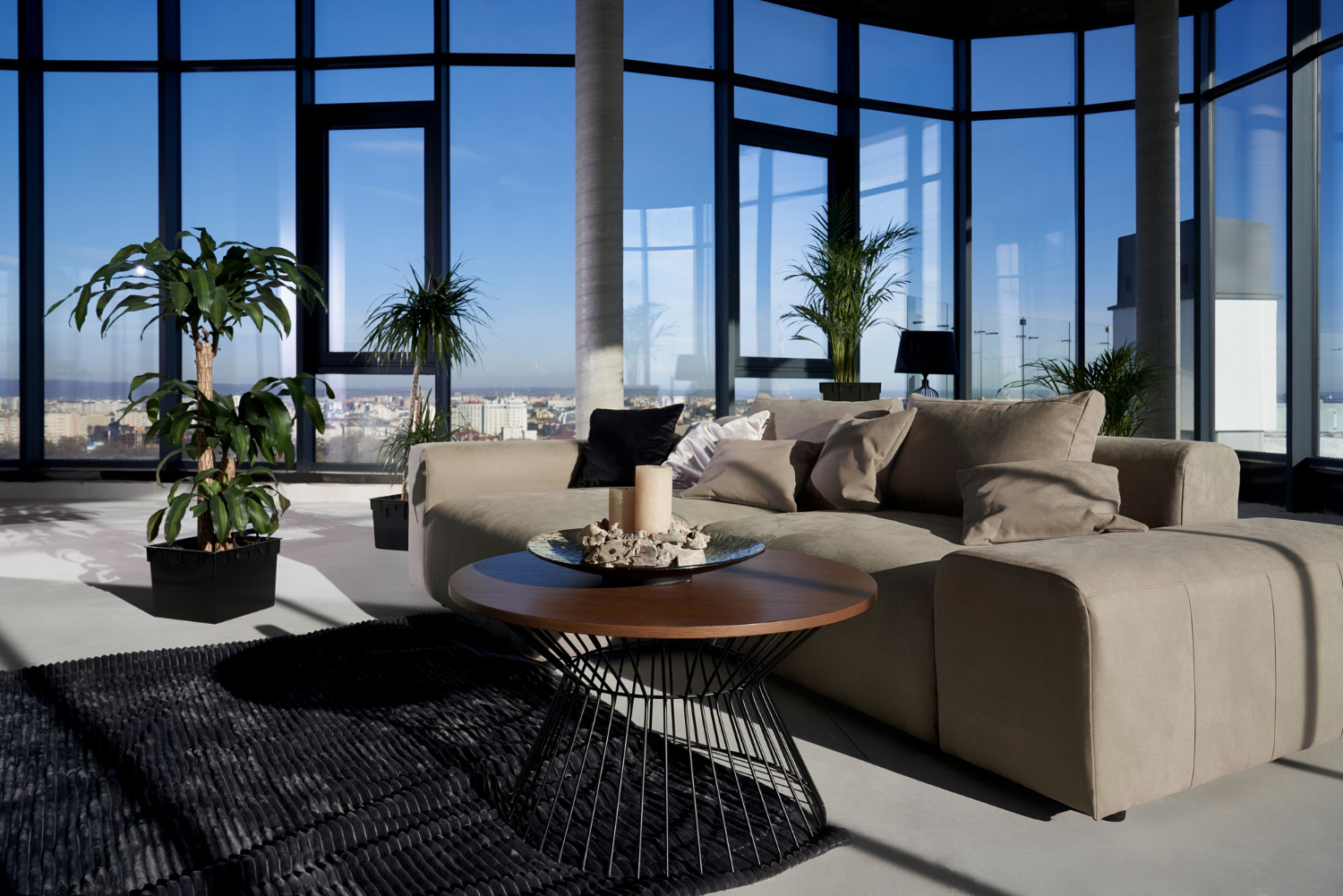 Runda Sky Penthouse main lounge